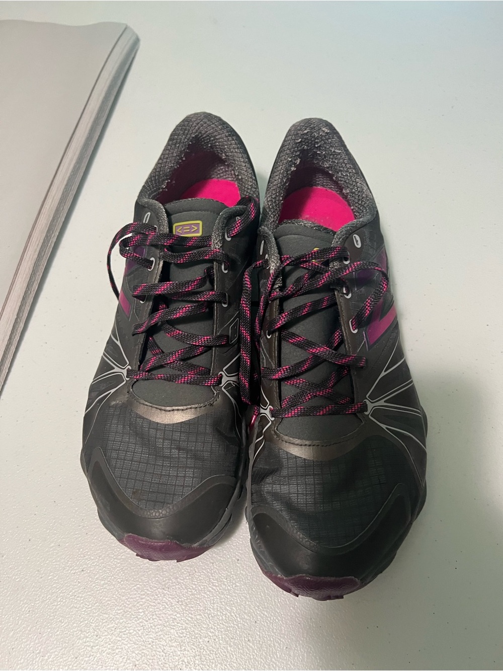 New Balance Women’s Black and Pink Athletic Sneakers